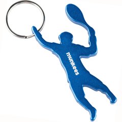 Munkees 3492 брелок-открывашка Tennis Player blue