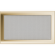 Камінна решітка Kratki позолочена 22x37