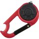 Munkees 1089 брелок-фонарик Carabiner LED with Bottle Opener NEW red