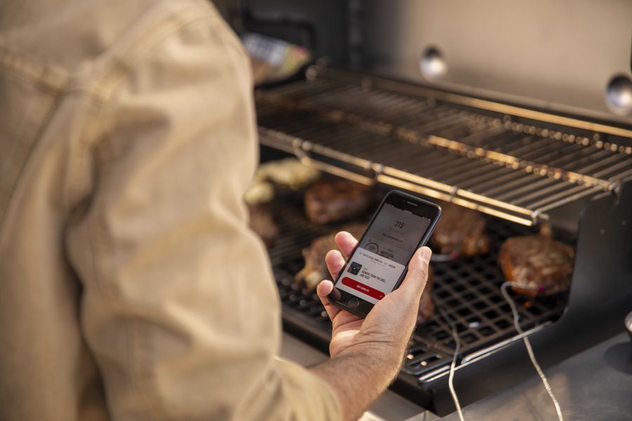Газовий гриль Weber Genesis EPX-435, чёрный