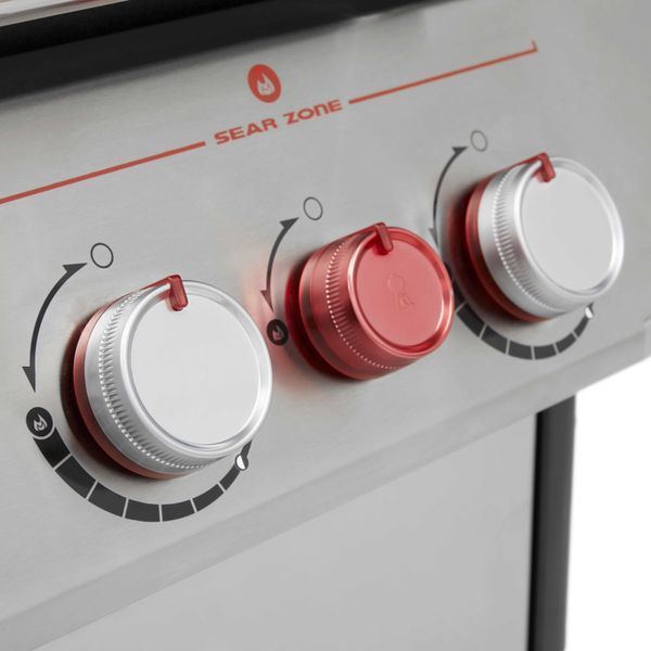 Газовий гриль Weber Genesis SX-435, нержавеющая сталь