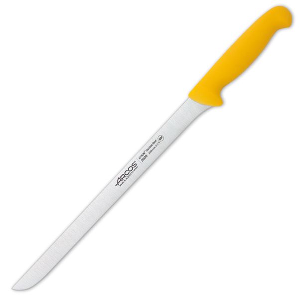 Нож для хамона 280 мм 2900 желтый Arcos (293900)