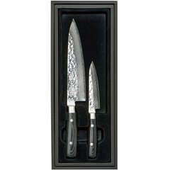 Набір ножів з 2-х предметів, дамаська сталь, серія ZEN Yaxell 35500-902