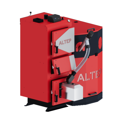 Котел на твёрдом топливе ALTEP DUO UNI Pellet Plus 40 (с шамотом внутри топки)
