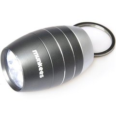 Munkees 1082 брелок ліхтарик Cask shape 6-LED Light grey