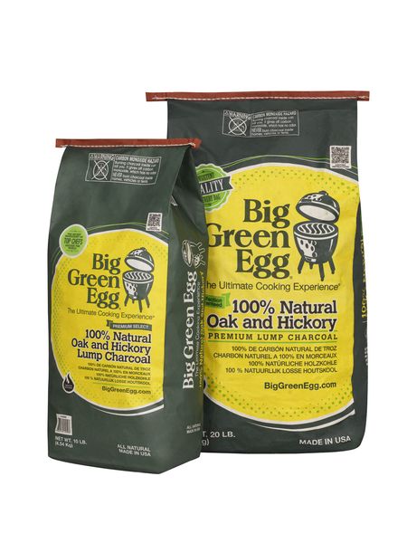 Органический уголь Big Green Egg 9 кг