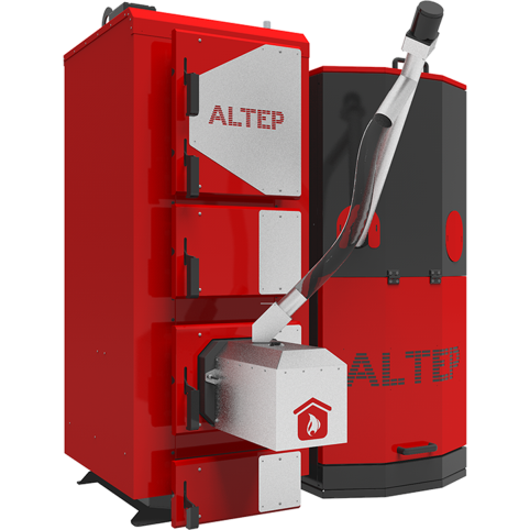 Котел на твердому паливі ALTEP DUO UNI Pellet Plus 50 (з шамотом всередені топки)