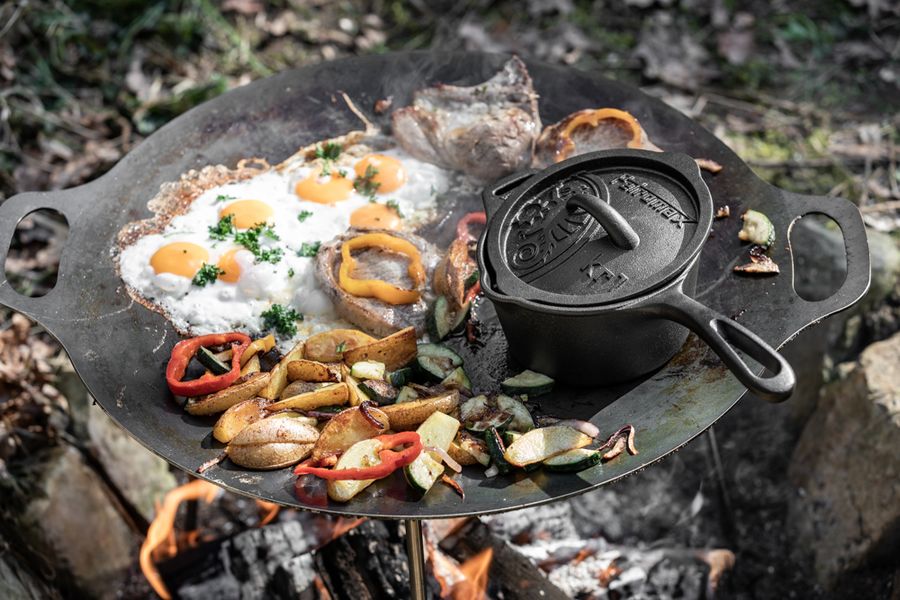 Касcероль чугунная Petromax Cast-iron Saucepan with Lid 1 л