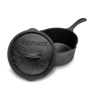 Касероль чавунна Petromax Cast-iron Saucepan with Lid 2 л