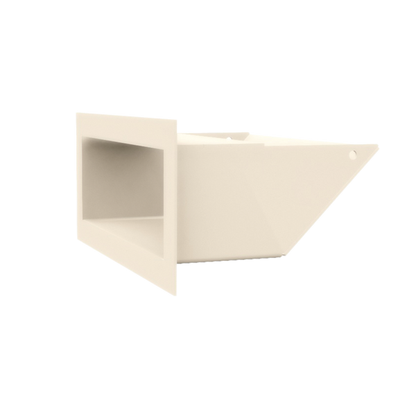 Каминная решетка Kratki LUFT кремовая 9x20
