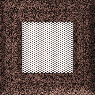 Каминная решетка Kratki Oskar медная крашеная 11x11