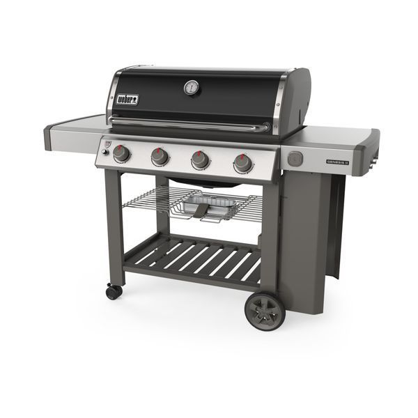 Газовий гриль Weber Genesis II E-410 GBS, чорний