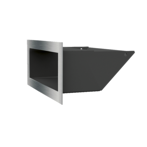 Каминная решетка Kratki LUFT шлифованная 9x20