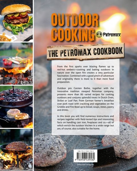 Книга туристичних рецептів Outdoor Cooking: The Petromax Cookbook (англійською)