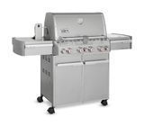 Газовый гриль Weber Summit S-470 GBS, нержавеющая сталь