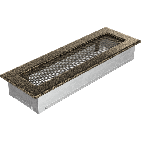 Камінна решітка Kratki чорно-золота 11x32