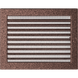 Каминная решетка Kratki медная с жалюзи 22x30