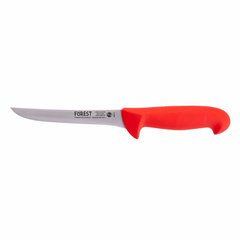 Нож обвалочный 150 мм красный FoREST
