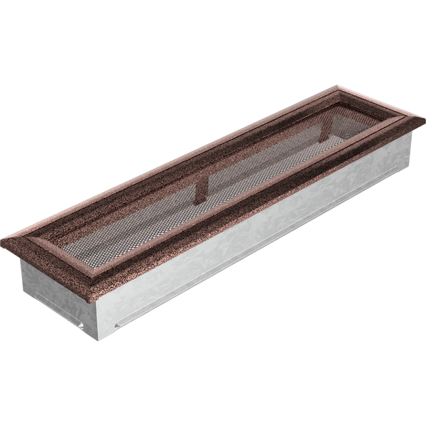 Каминная решетка Kratki Oskar медная крашеная 11x42