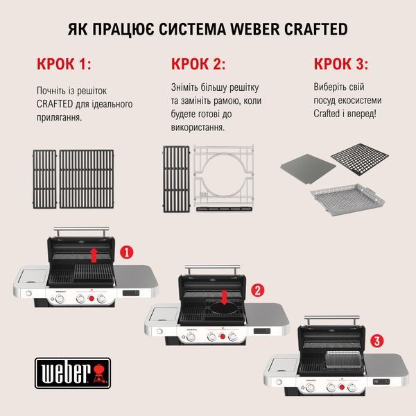 Газовий смарт-гриль Genesis EPX-435W