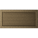 Каминная решетка Kratki черно-золотая с жалюзи 22x45