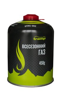 Картридж газовий Tramp різьбовий 450гр UTRG-002