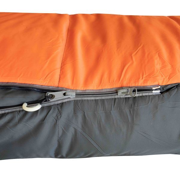 Спальный мешок Tramp Boreal Long кокон левый orange/grey 225/80-55 UTRS-061L-L