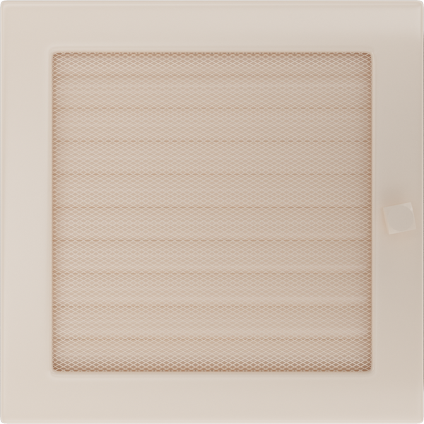 Каминная решетка Kratki кремовая с жалюзи 22x22
