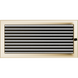 Каминная решетка Kratki позолоченная с жалюзи 22x45