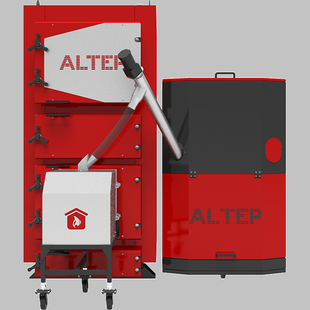 Котел на твёрдом топливе ALTEP DUO UNI Pellet Plus 250 (с шамотом внутри топки)