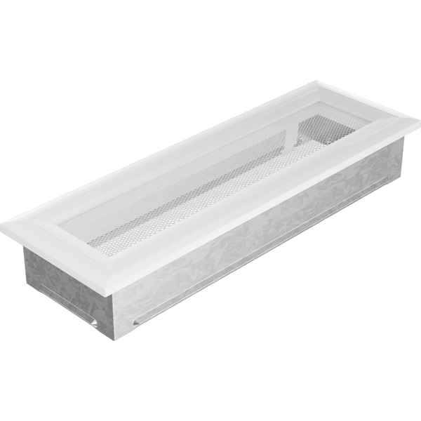 Каминная решетка Kratki Oskar белая 11x32