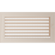 Каминная решетка Kratki Oskar кремовая с жалюзи 17x30