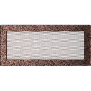 Каминная решетка Kratki медная 17x37