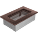 Камінна решітка Kratki мідна 11x17