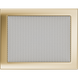 Камінна решітка Kratki позолочена 22x30