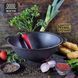 Казан 12л, &Oslash;40см, вага 7,15кг, чавунний узбецький WOK