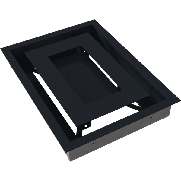 Каминная решетка Kratki WIND графитовая 22x30