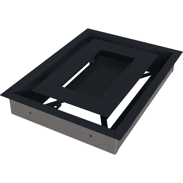 Каминная решетка Kratki WIND графитовая 22x30