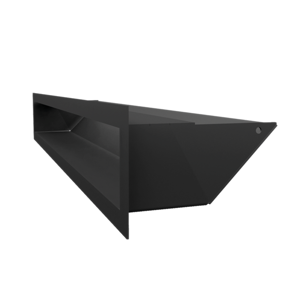 Камінна решітка Kratki LUFT SF чорна 9x60