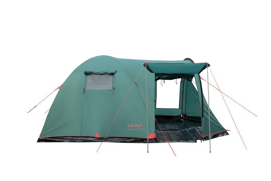 Палатка Tramp Anaconda 4 (v2) green UTRT-078