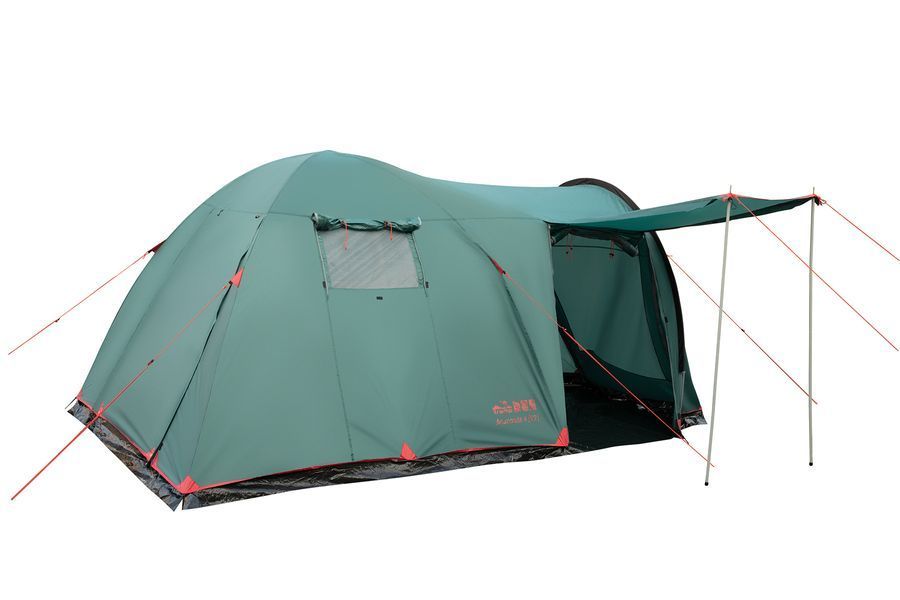 Палатка Tramp Anaconda 4 (v2) green UTRT-078
