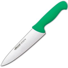 Нож поварской 200 мм 2900 зеленый Arcos (292121)