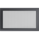 Камінна решітка Kratki графітова 22x37