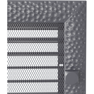 Каминная решетка Kratki Venus графитовая с жалюзи 22x45