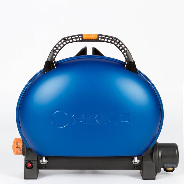 Портативный переносной газовый гриль O-GRILL 500, синий
