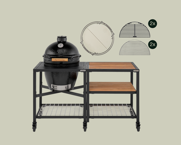 Гриль керамічний Big Green Egg ONYX LARGE