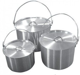 Казан алюминиевый с крышкой Tramp 4,8 л