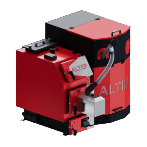 Котел на твёрдом топливе ALTEP TRIO UNI Pellet Plus 14 (с шамотом внутри топки)