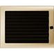 Камінна решітка Kratki позолочена з жалюзями 22x30