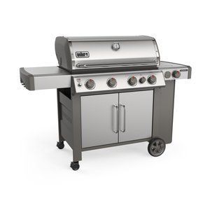 Газовый гриль Weber Genesis II SP-435 GBS, нержавеющая сталь